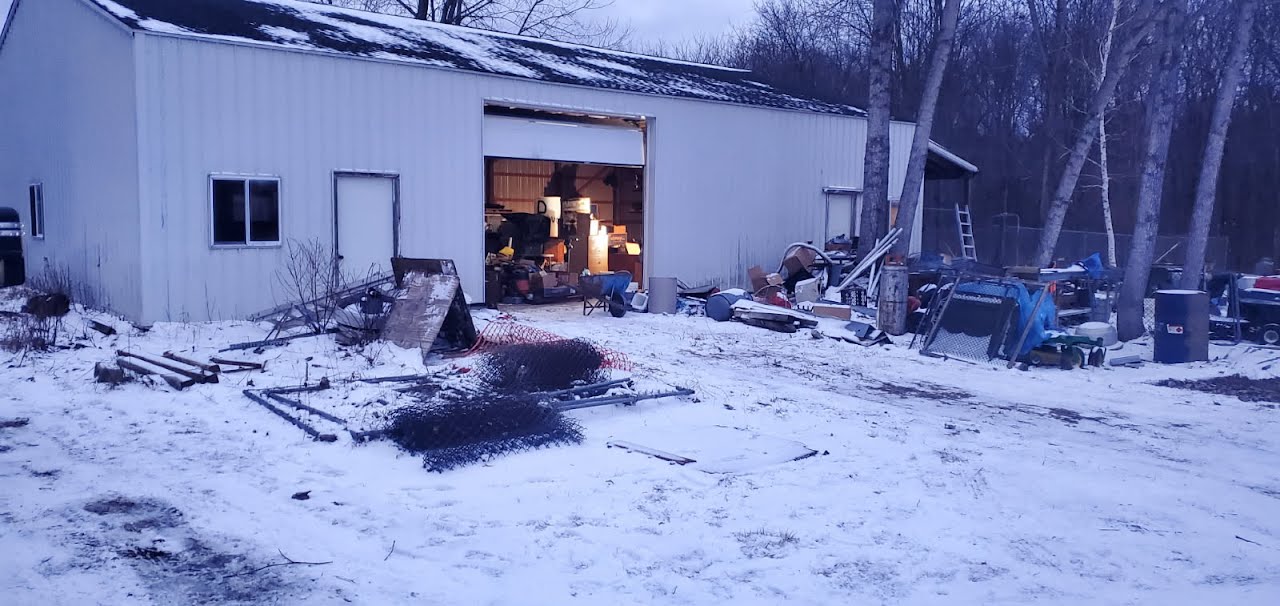 Estate cleanup before - cluttered property